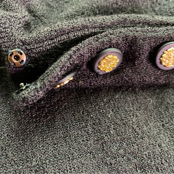 Jones New York Wool Short Sleeve Button Shoulder Sweater - Petite Small - Picture 5 of 11